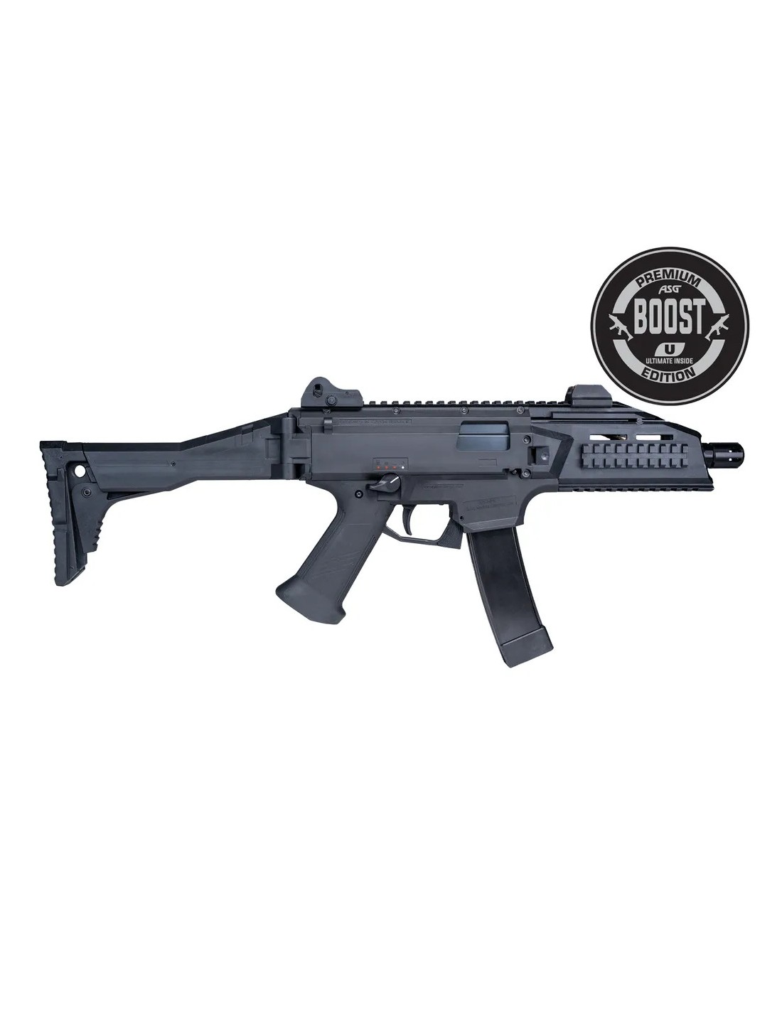 ASG CZ Scorpion EVO 3 A1 Ultimate Boost Black AEG Airsoft SMG