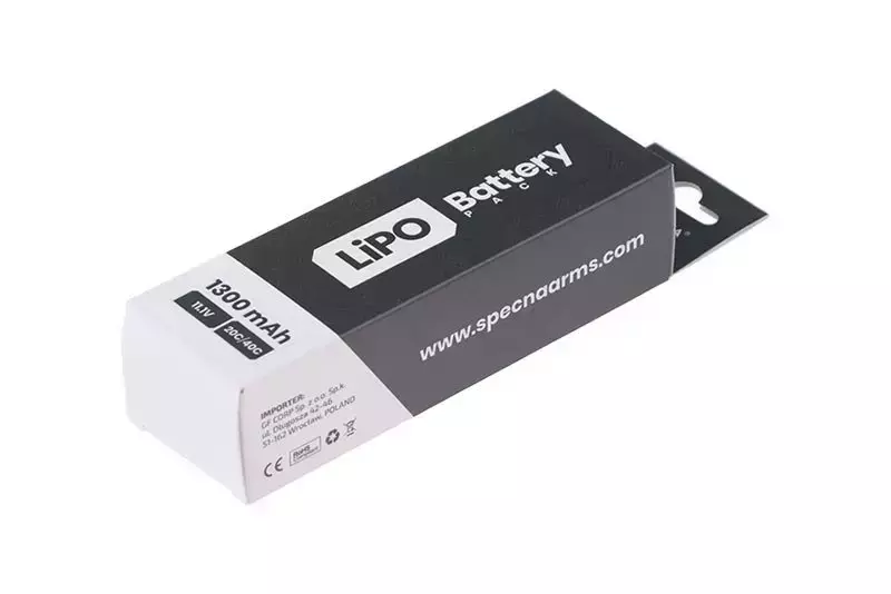 LiPo 11.1V 1300mAh 20/40C Battery