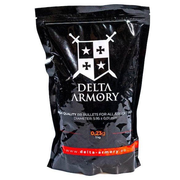 Delta Armory BBs 0.23g 4300pcs White