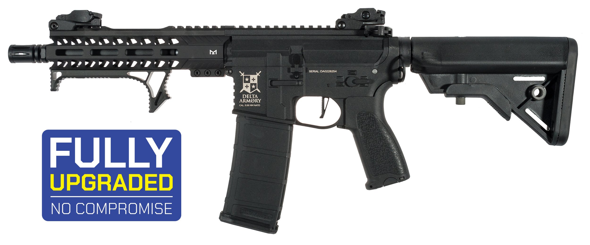 AR15 M-LOK SHORT Bravo ETU Black