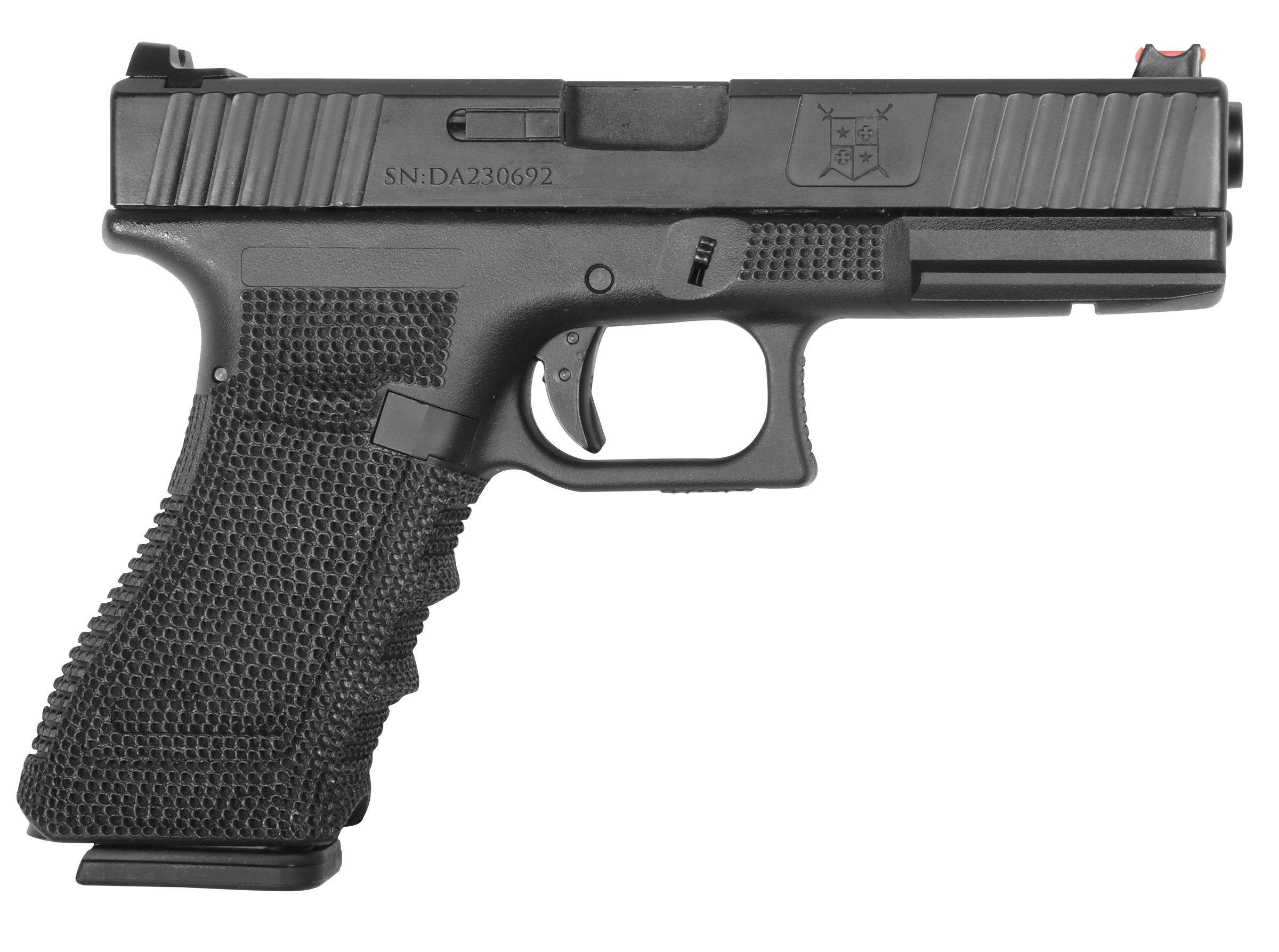 Delta Armory airsoft pistol P04 GBB Green Gas Black