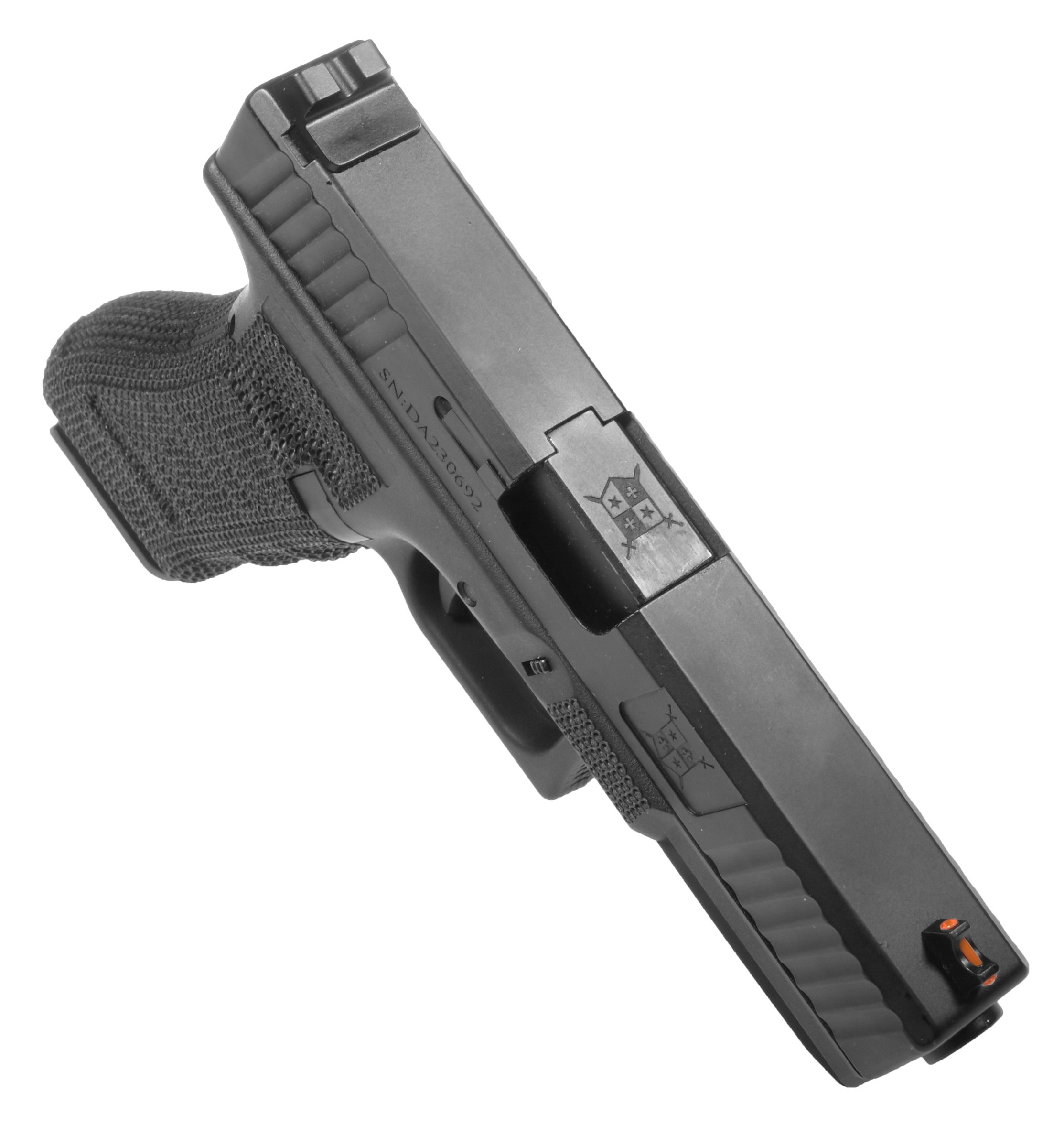 Delta Armory airsoft pistol P04 GBB Green Gas Black
