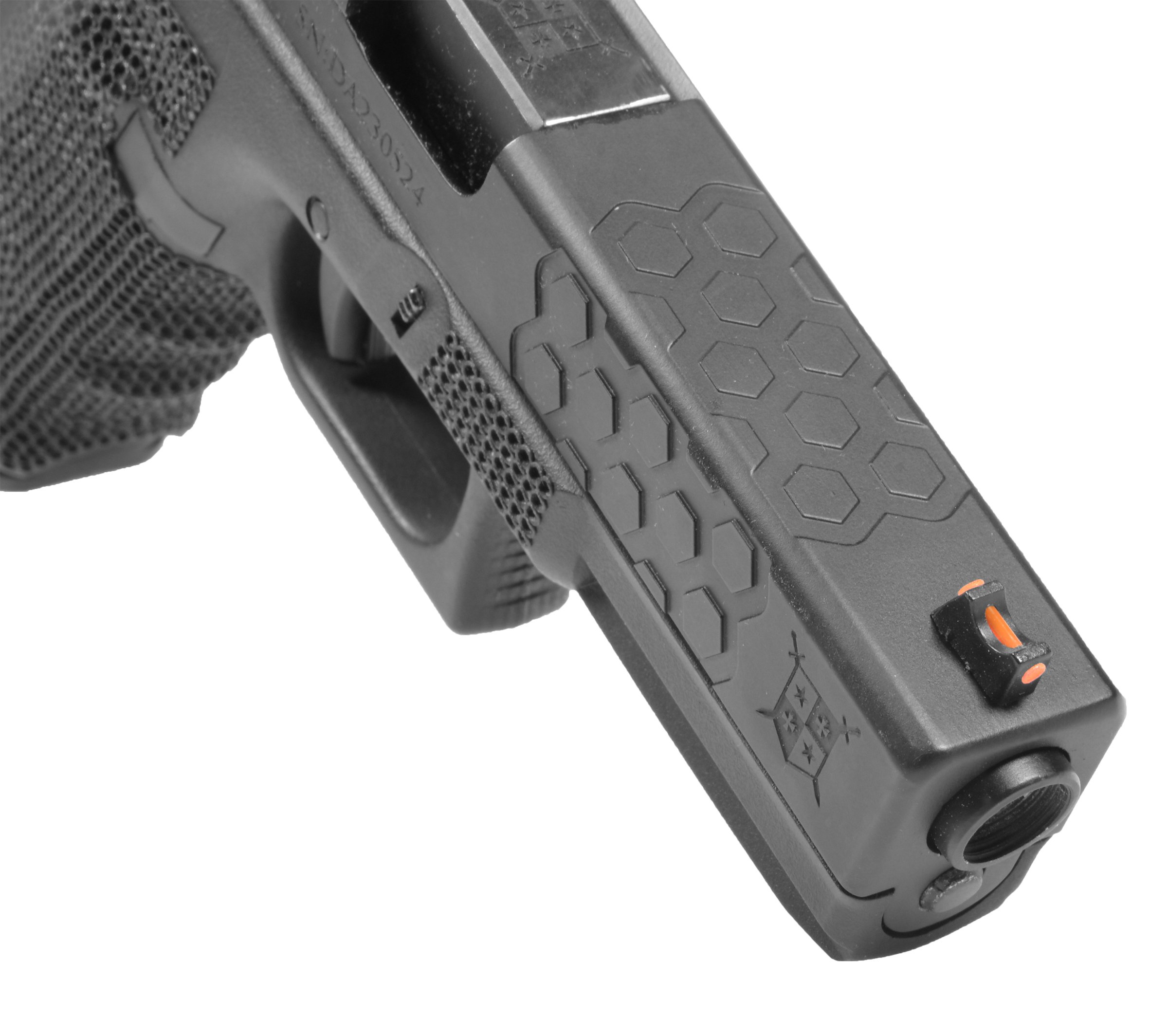 Delta Armory airsoft pistol P03 GBB Green Gas Black