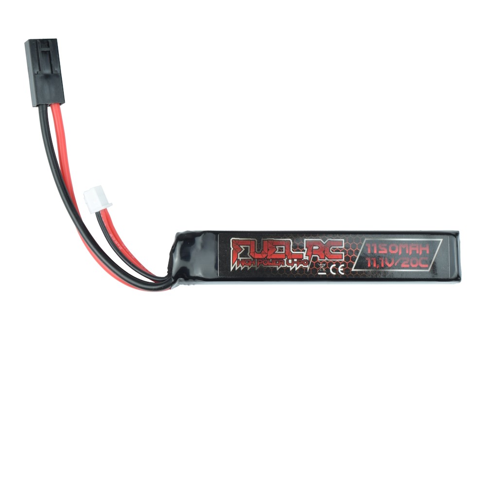 FUEL LI-PO BATTERY 11.1V X 1150MAH 20C STICK