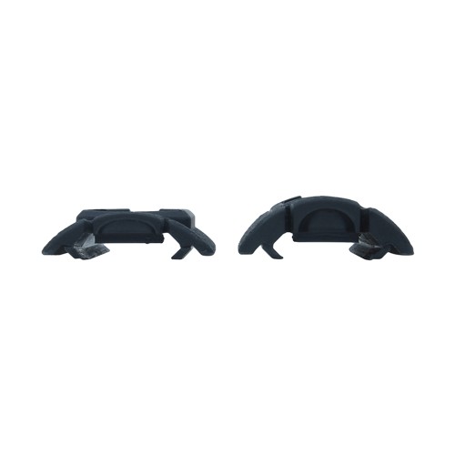 MP RAIL COVER WITH REMOTE CONTROL POCKET FOR 20MM RAILS 2 PIECES SET BLACK - Image 3