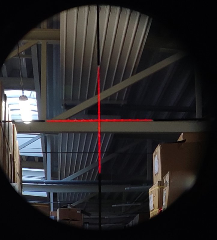 Airsoft rifle scope LPVO 1-6X24IR with backlight & covers - compact Delta Armory Black - Image 8