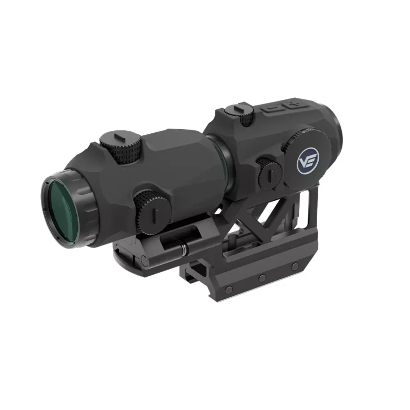 VO MAVERICK Red Dot and Magnifier Set on 1-piece RIS base - Black - Image 3