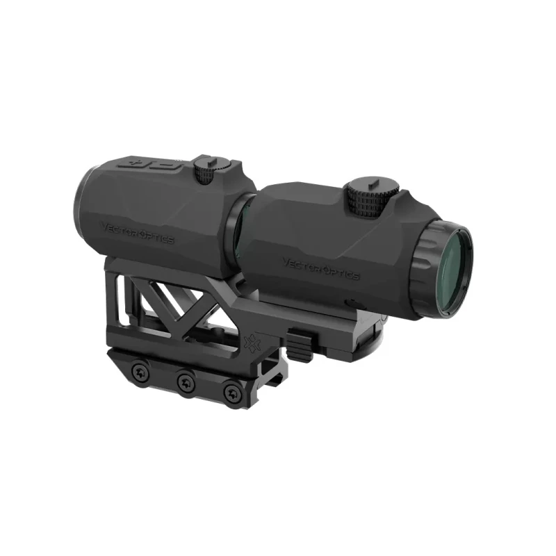 VO MAVERICK Red Dot and Magnifier Set on 1-piece RIS base - Black - Image 4
