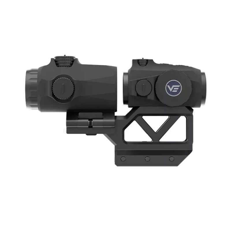 VO MAVERICK Red Dot and Magnifier Set on 1-piece RIS base - Black - Image 5