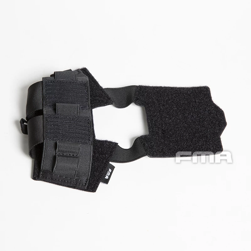FMA Helmet Pouch for NVG Battery Box / Counterweight, Velcro - Black - Image 3