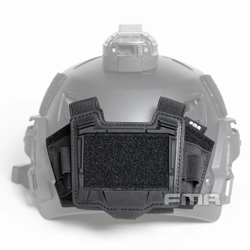 FMA Helmet Pouch for NVG Battery Box / Counterweight, Velcro - Black - Image 6