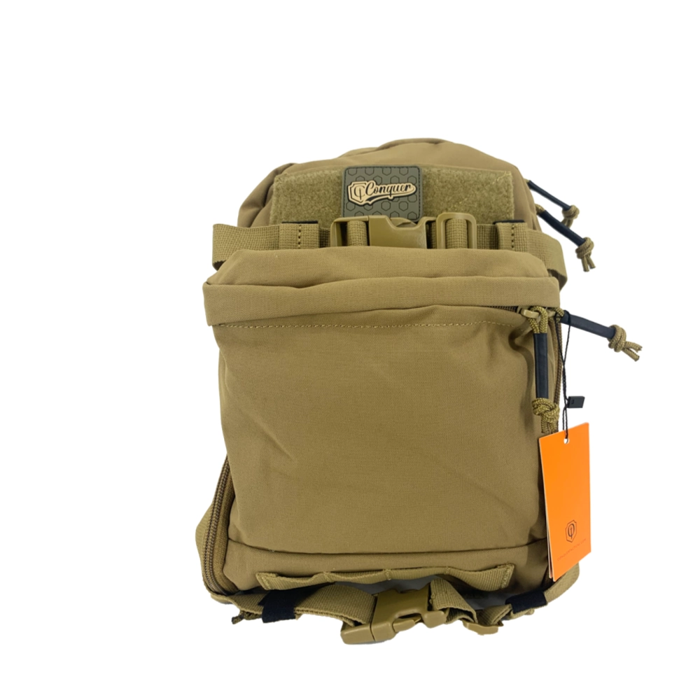 CONQUER Molle Backpack HPA Tank Coyote