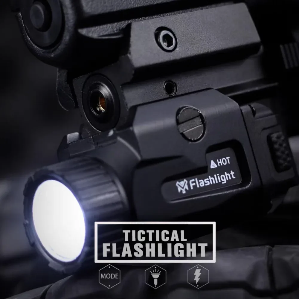 VT Tactical Flashlight LED 800lm for Pistol - Image 3