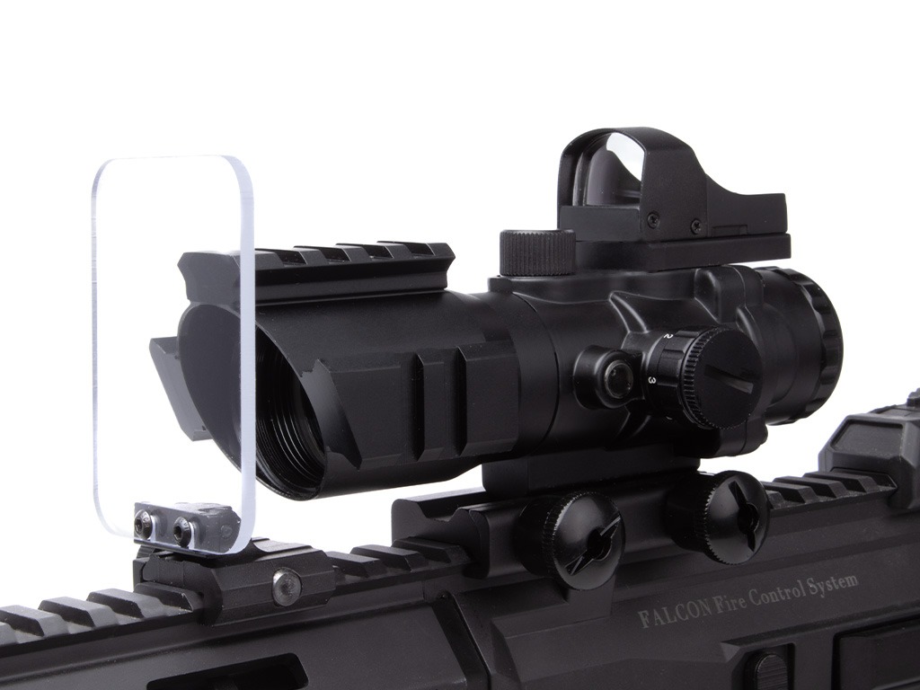 AirsoftPro Spare protective glass for red dots - 50 x 70 mm, angular - Image 4