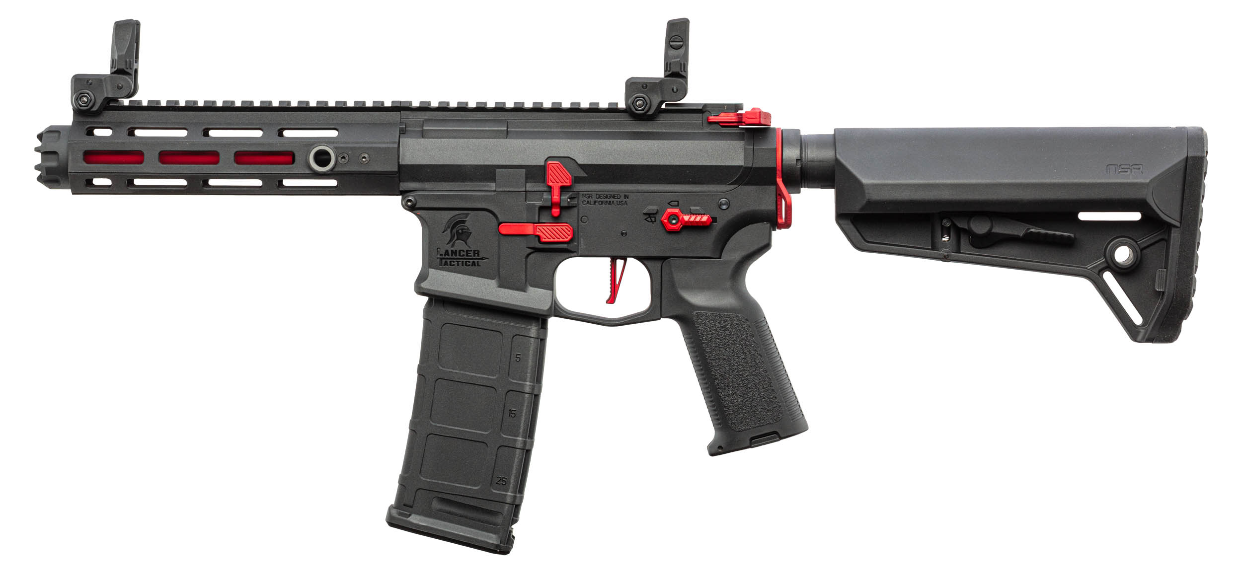 Lancer Tactical LT-32 Hellion Black/Red NSR - Image 4