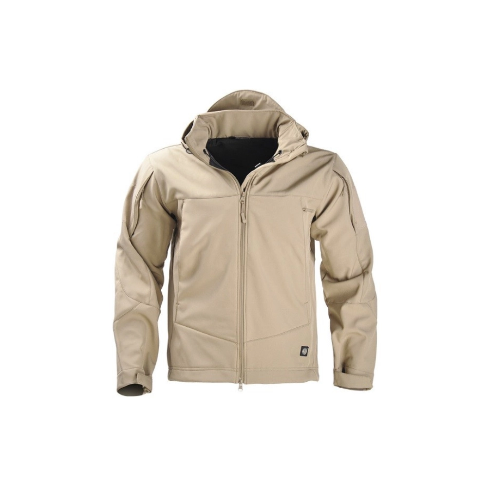 GEN II Light Version Softshell Jacket Tan Size L Tactical Airsoft Jacket