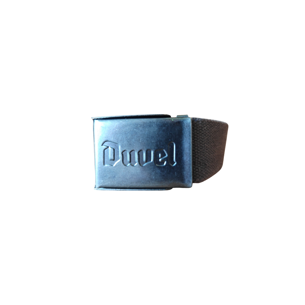 Duvel Metal Buckle Canvas Belt