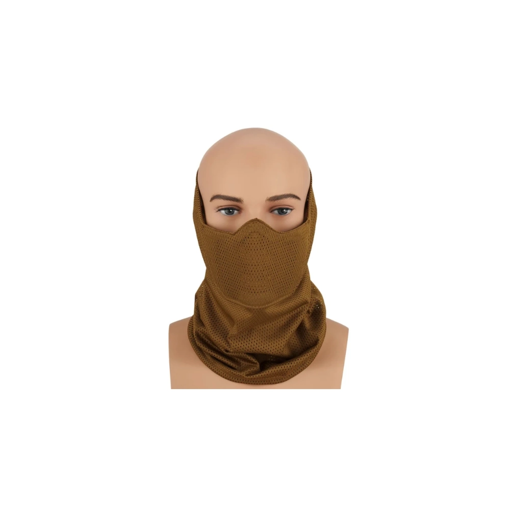 CYGNUS ARMORY Face Warrior Defender Neck Gaiter Coyote Airsoft Face Protection