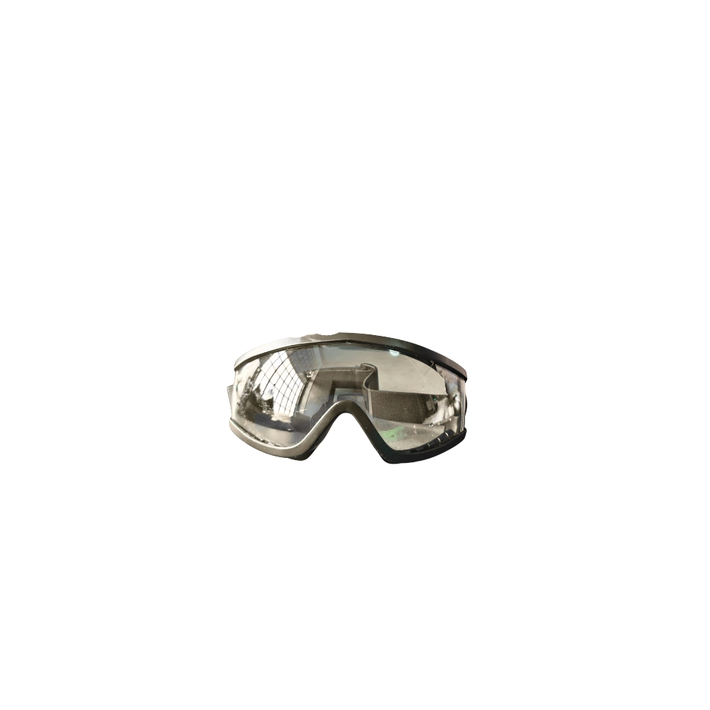 Tactical Airsoft Clear Shield Goggles Black Frame Adjustable Strap