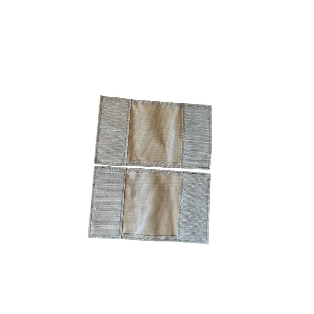 2 tiras de Velcro para cummerbund de equipamento de airsoft