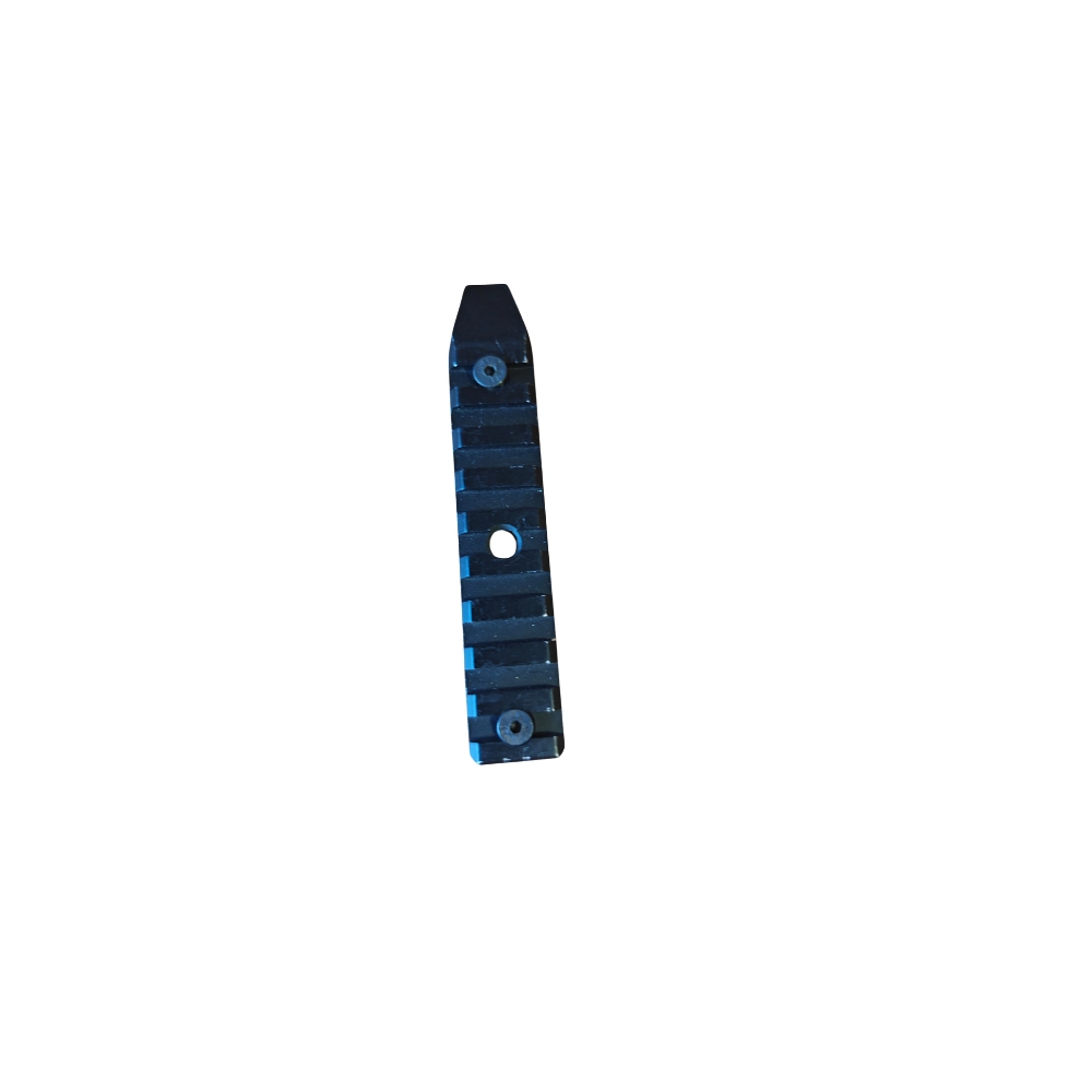 Airsoft Aluminum M-LOK KeyMod Picatinny Rail Section Adapter Black 20mm