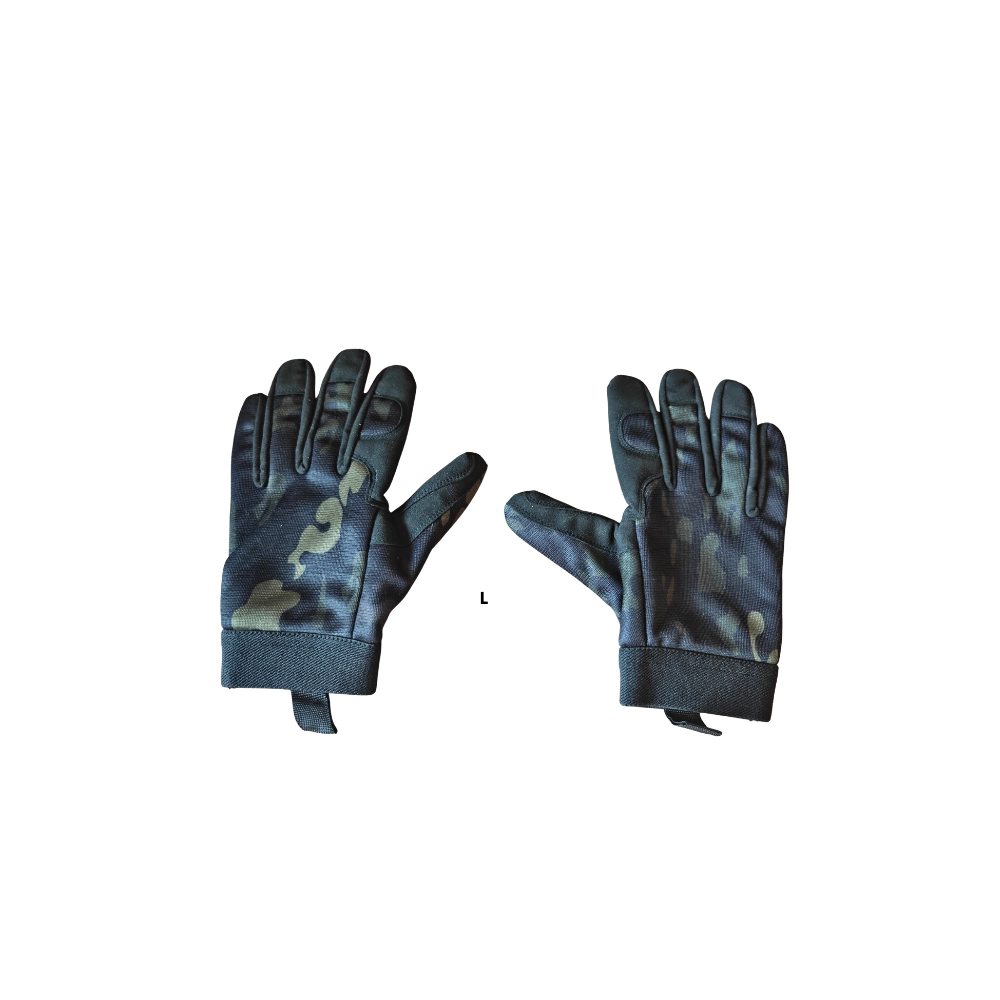 Tactical Airsoft Gloves Camouflage Lightweight Size L