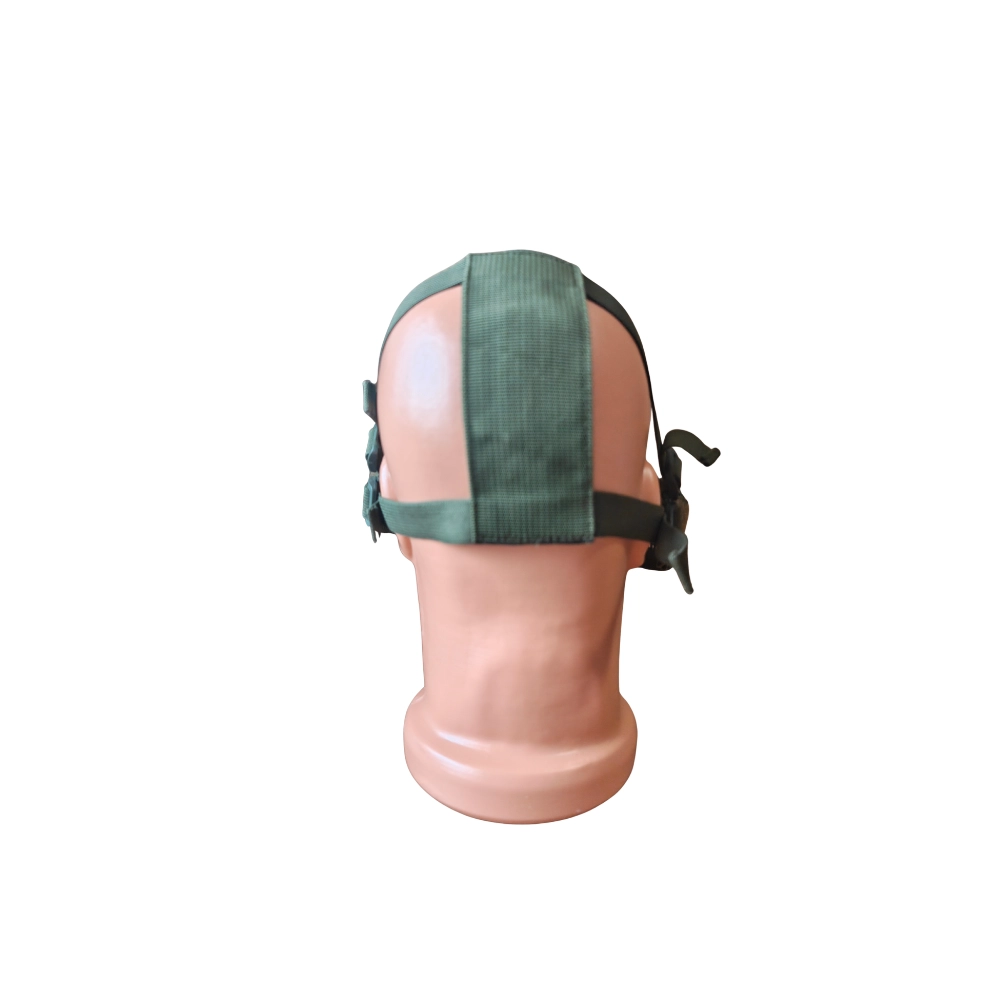 Tactical Net Metal Face Mask Olive - Image 3