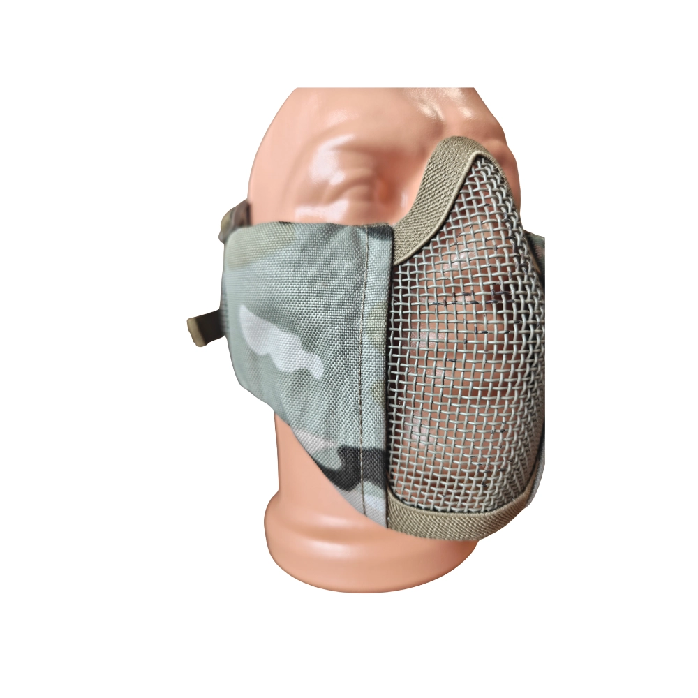 Tactical Foldable Half Face Mask Black