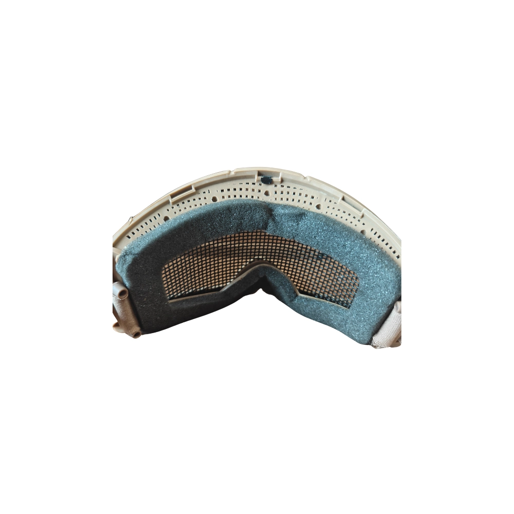 Tactical Metal Mesh Goggles Tan - Image 5